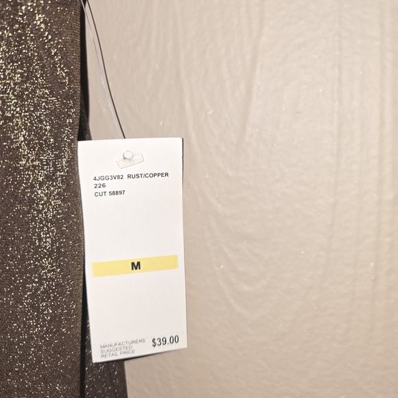 Rampage Y2K Silky Buttery Gold Shimmer Babydoll Dress Size M - Picture 6 of 7